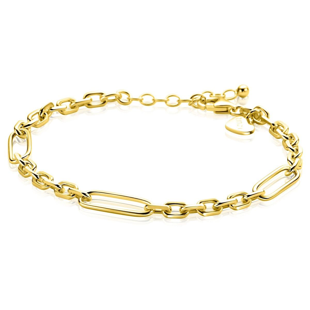ZINZI Verguld Zilveren Armband 18-21 cm - ZIA2711G