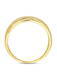 9K Gouden Geel Kleurig Ring Zirkonia 8000176 - PansiteNederland.nl