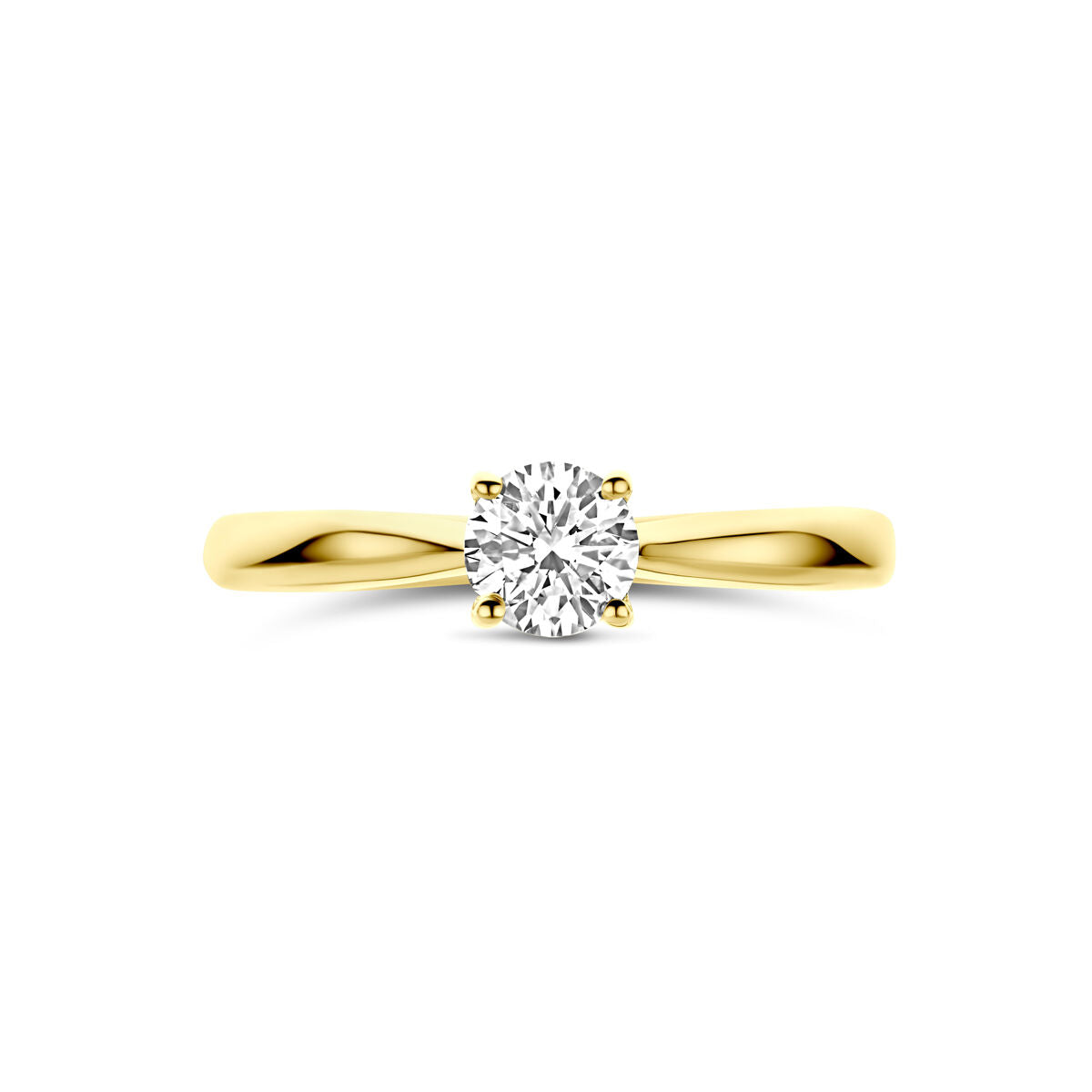 Fantasy Collection Ring lab grown diamant 0.50ct h si 14K geelgoud
