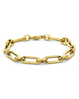 14K geelgouden armband 7,5 mm 19 cm - 4034748