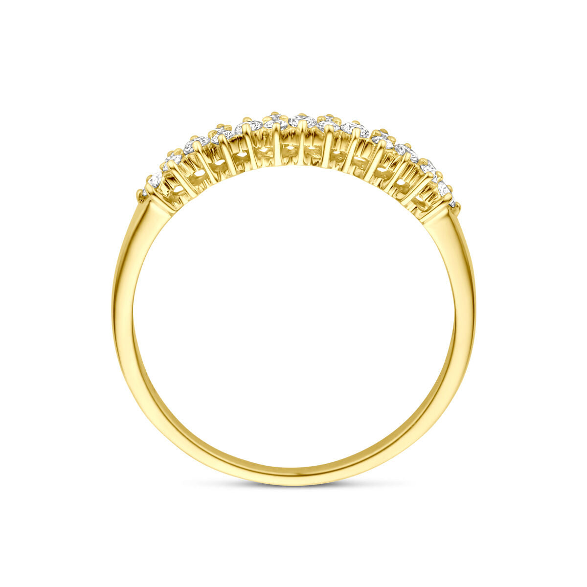 Fantasy Collection Ring diamant 0.24ct h si 14K geelgoud