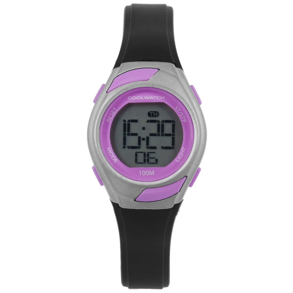 Prisma Coolwatch CW.346 Sportieve Meiden Digitaal Zwart 10 ATM horloge