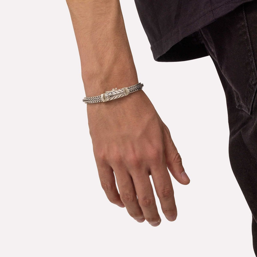 Buddha to Buddha armband J215 Nurul/Ellen Mix XS Silver, exclusief en kwalitatief hoogwaardig. Ontdek nu!