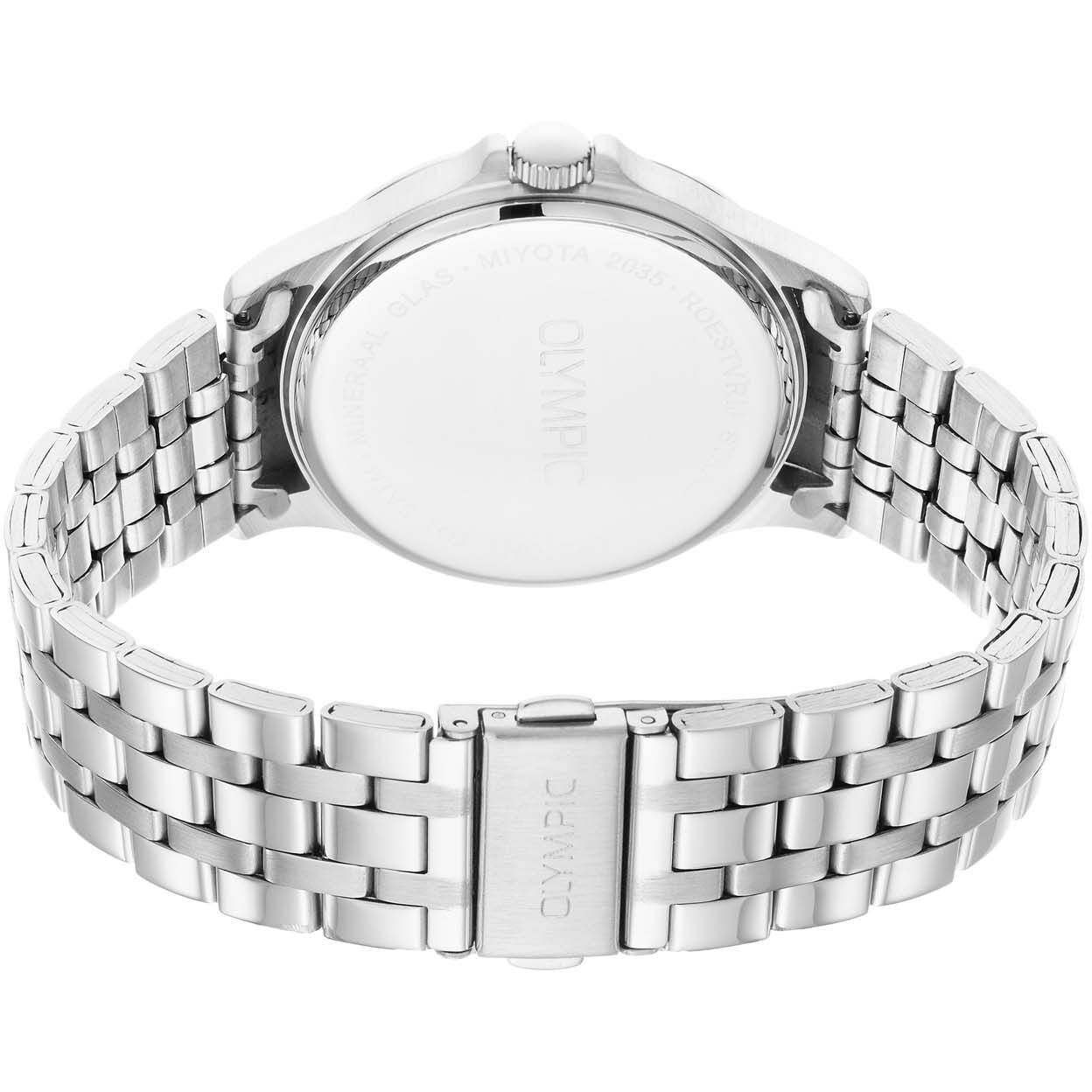 Olympic OL72HSS403 Danny Horloge Staal 40mm - PansiteNederland.nl