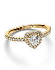 Pandora Verhoogd Hart Ring 168421C01 - PansiteNederland.nl