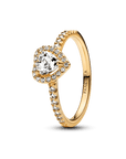 Pandora Verhoogd Hart Ring 168421C01 - PansiteNederland.nl