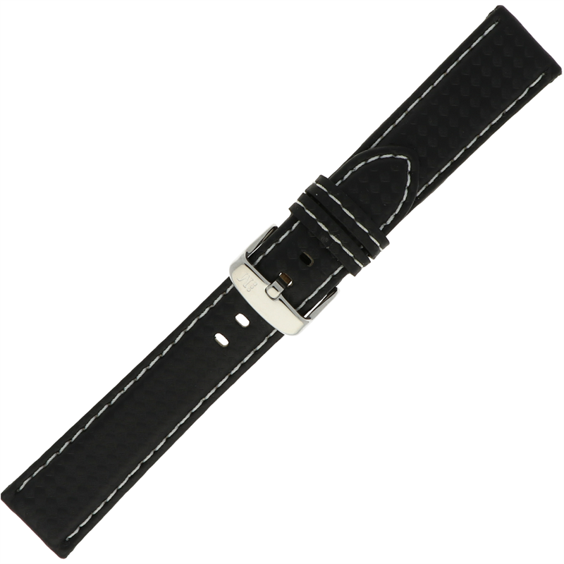 Morellato Sport Collection Horlogeband Leer Zwart Biking