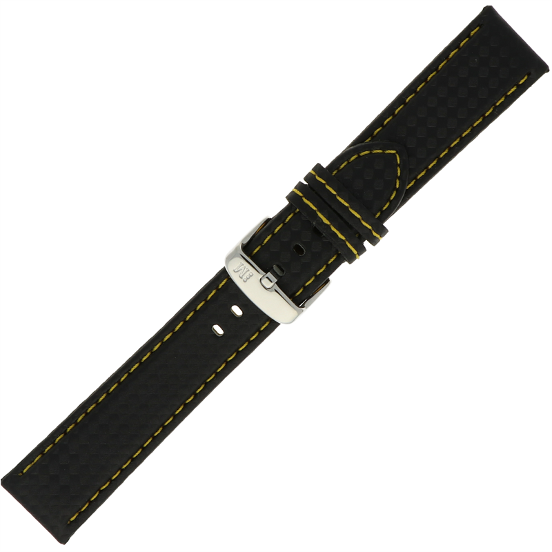 Morellato Sport Collection Horlogeband Leer Zwart BIKING KING KING KING KING