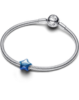 Pandora Blauwe Ster Bedel 794382C01 – Zilver met Emaille