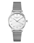 Rosefield horloge RMSMS-R08 Pearl Edit Mesh White MOP Silver - PansiteNederland.nl