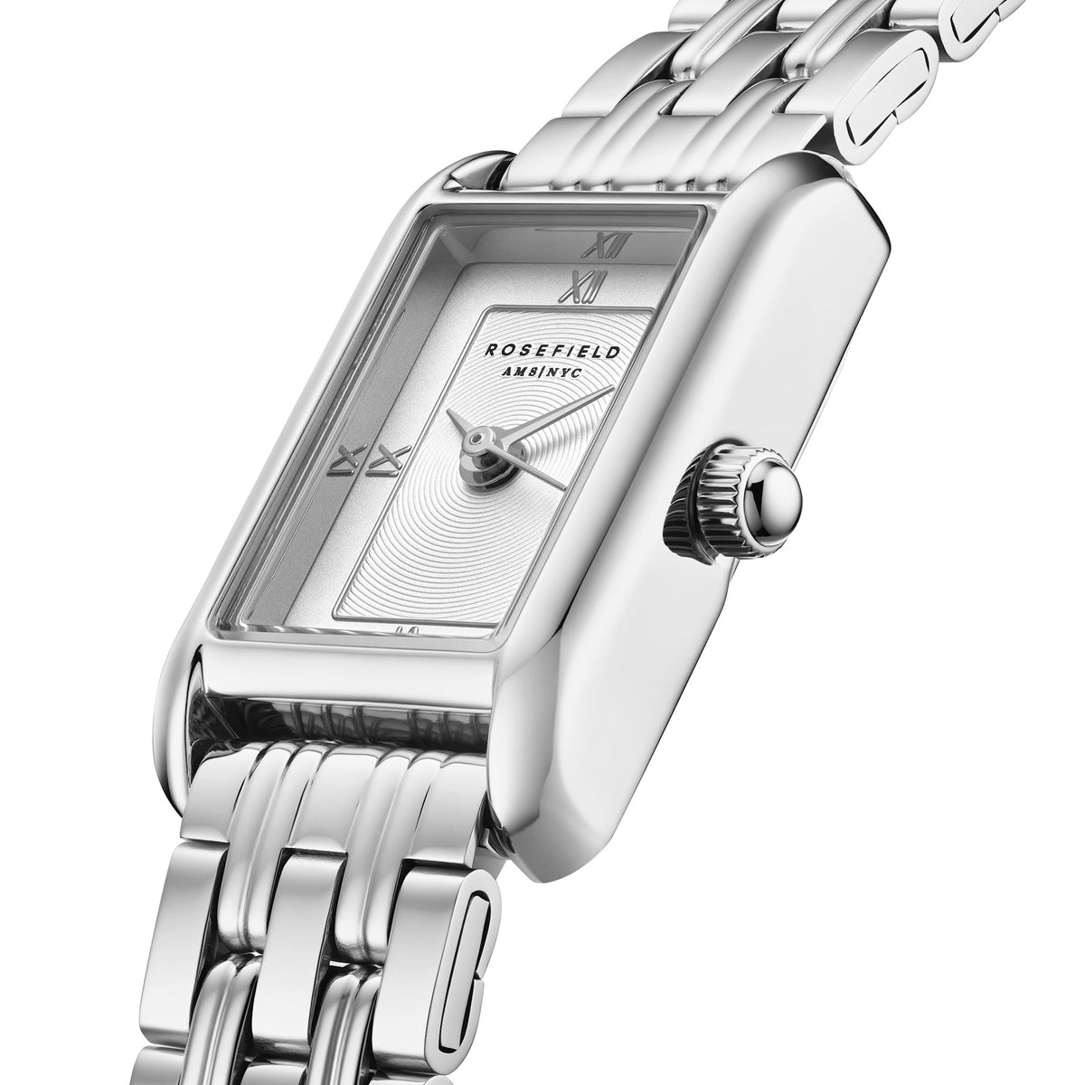 Rosefield Heirloom Mini Silver MWSSS-M09 dameshorloge