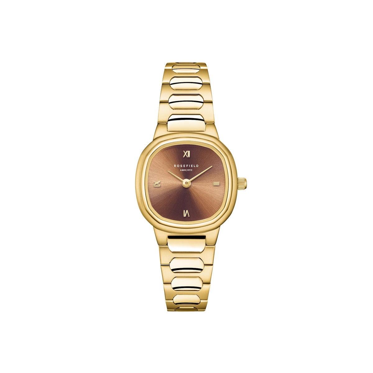Rosefield Gaia XS Brown Gold ORBGSG-OR08 dameshorloge