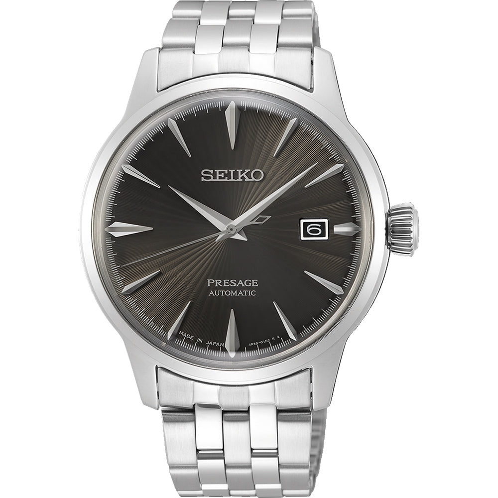 Seiko Presage Herenhorloge zwart - SRPE17J1