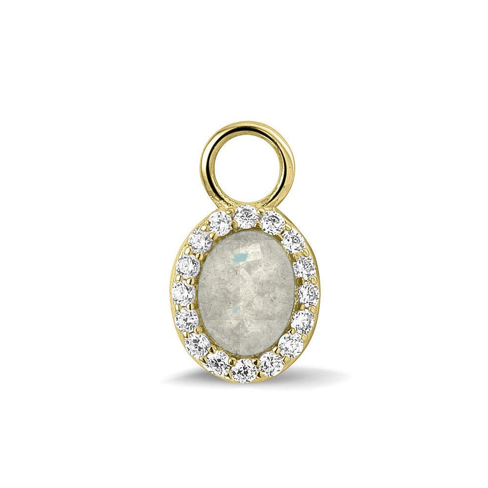 See You Gouden ovale oorhangers met steen – 312 – afbeelding 22