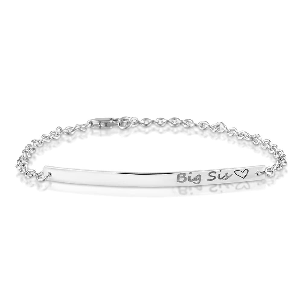 See You Zilveren graveerarmband, staafje 5 cm – 419 – afbeelding 1