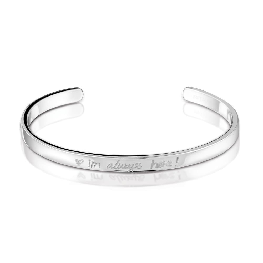 See You Zilveren klemarmband voor gravure 57 mm – 420 – afbeelding 1