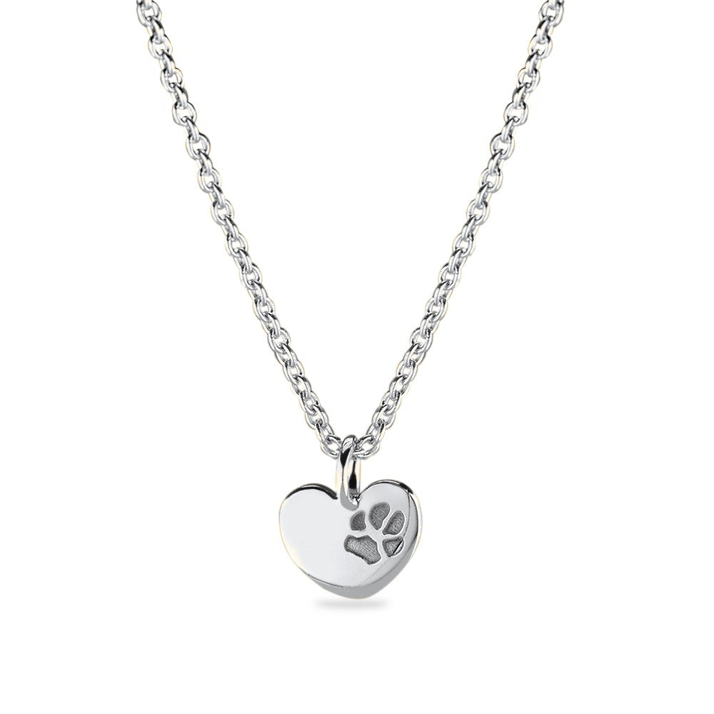 See You Middelgroot gouden graveerhart met collier – 468 – afbeelding 3