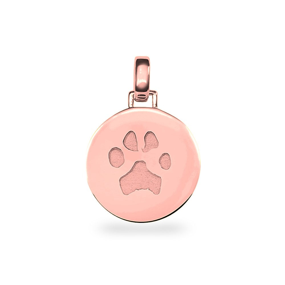 See You Ronde pootafdruk hanger in goud – AP-003 A – afbeelding 2