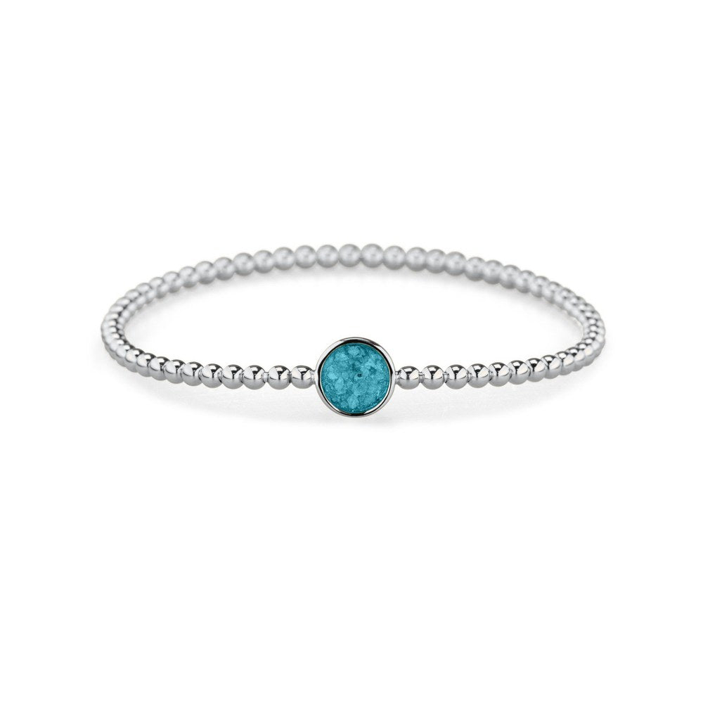 See You Gouden bubbelarmband effen met as – BL-026 – afbeelding 3