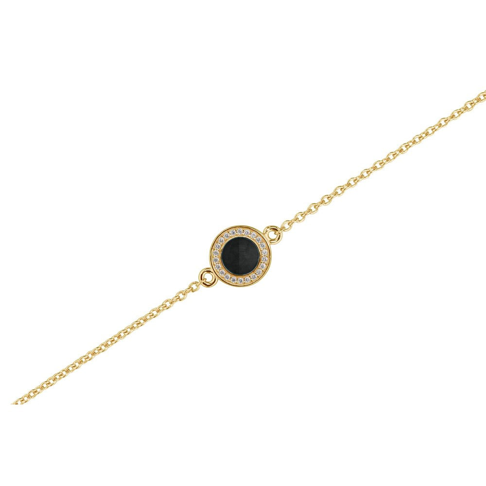 See You Gouden schakelarmband met rond ascompartiment – BL-029 – afbeelding 52