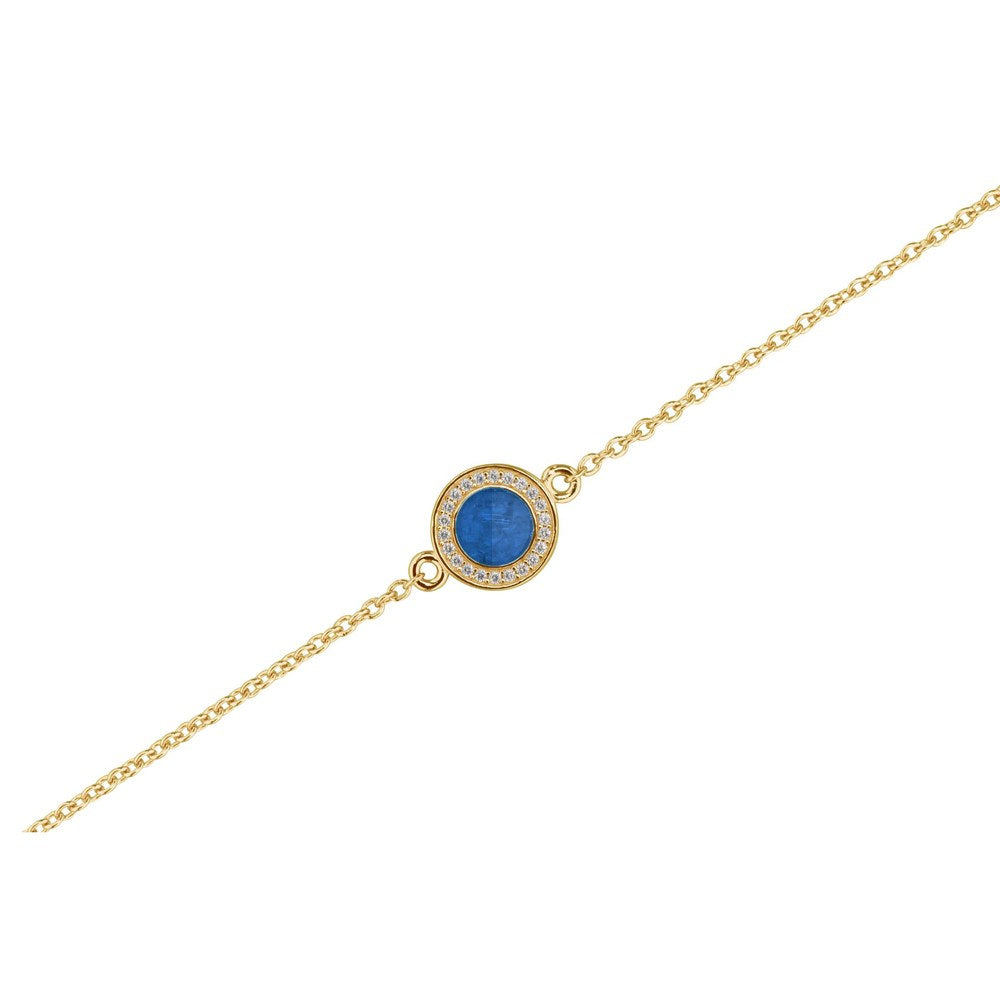 See You Gouden schakelarmband met rond ascompartiment – BL-029 – afbeelding 60