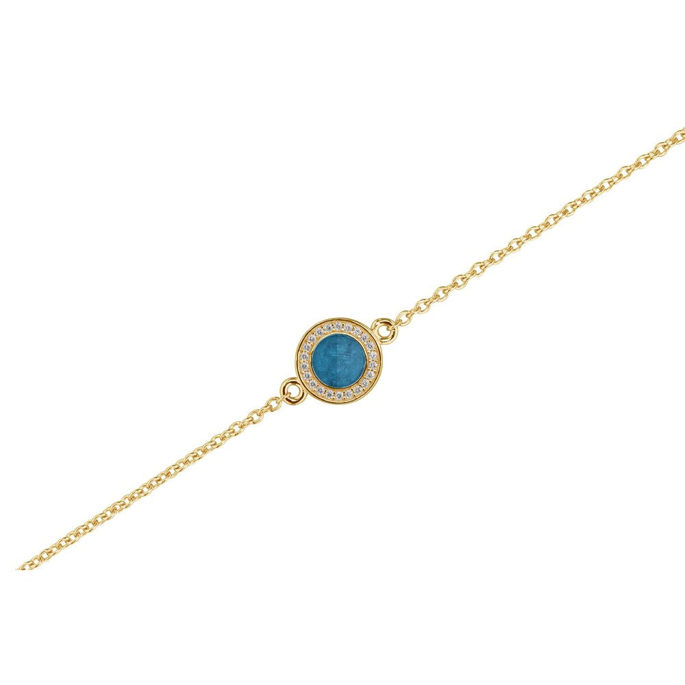 See You Gouden schakelarmband met rond ascompartiment – BL-029 – afbeelding 40