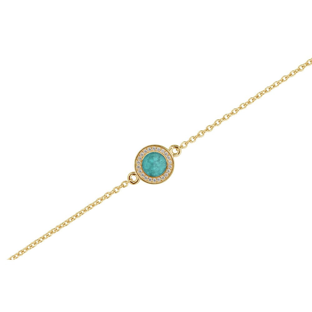 See You Gouden schakelarmband met rond ascompartiment – BL-029 – afbeelding 41