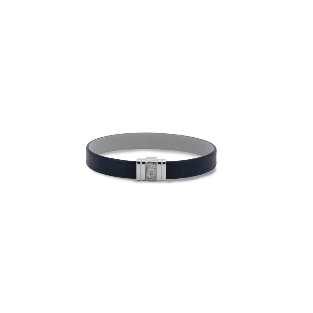 See You Leren armband met goud, gravure en as – BG-014 – afbeelding 3