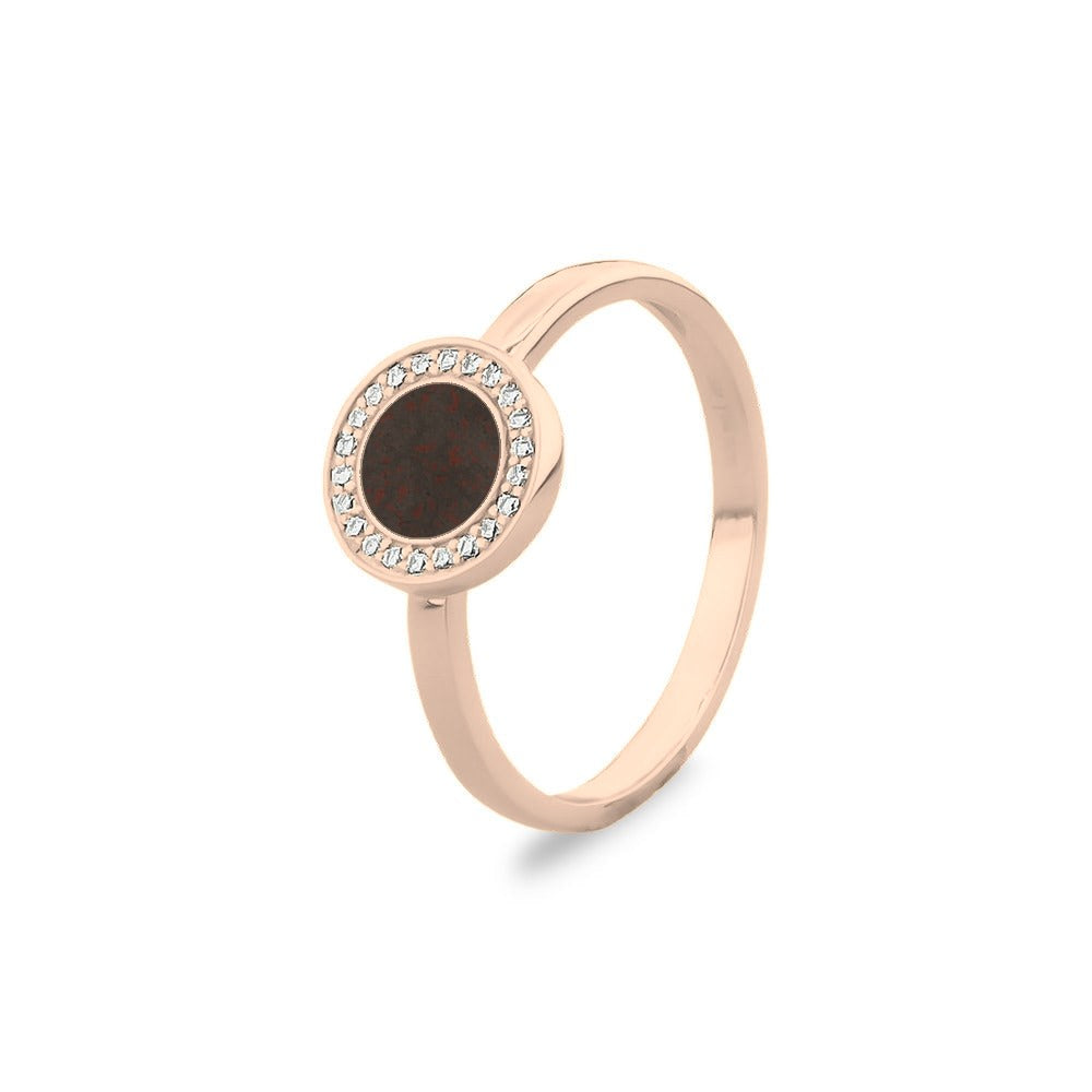 See You Diskring voor as met steentjes in goud – RG-056 – afbeelding 31