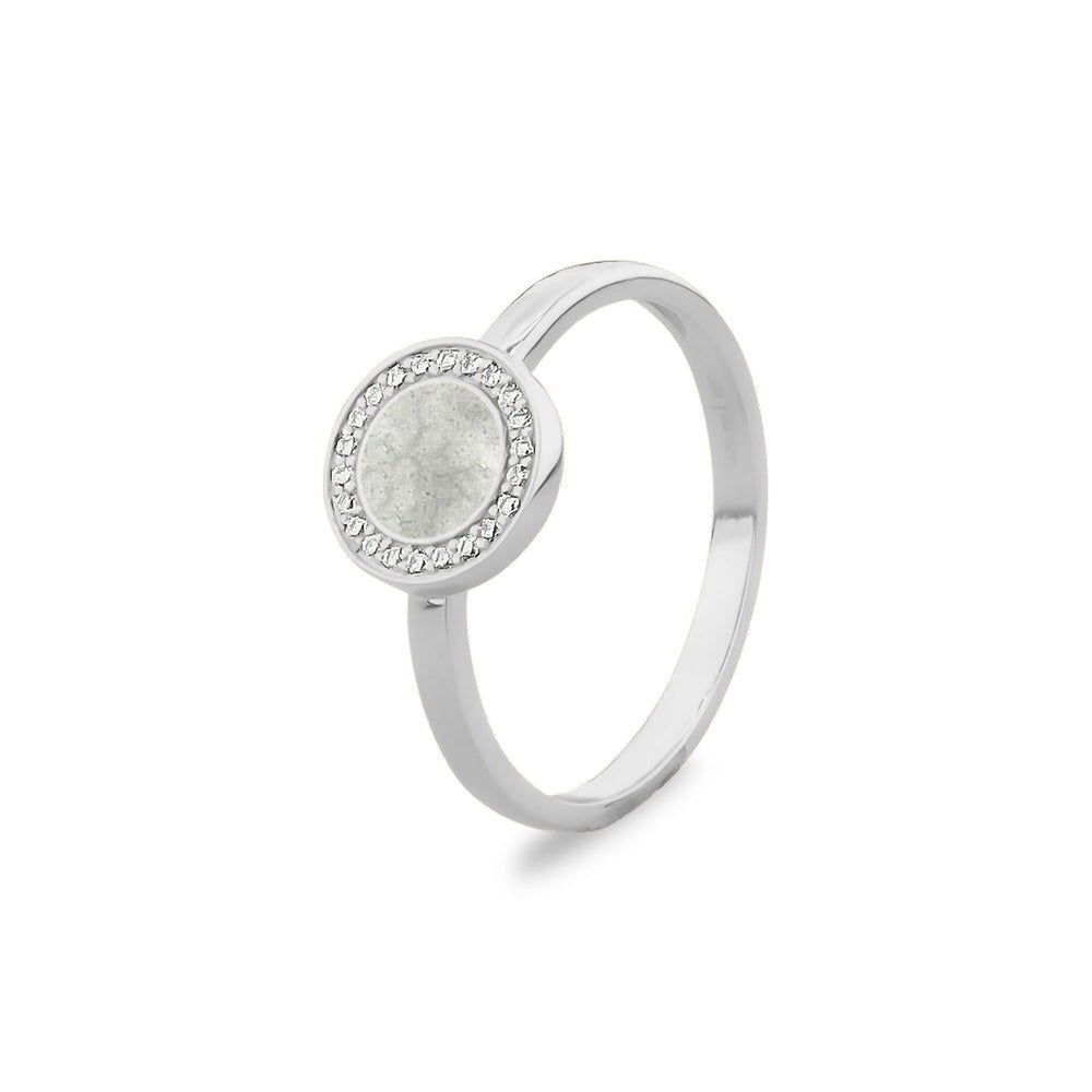 See You Diskring voor as met steentjes in goud – RG-056 – afbeelding 53