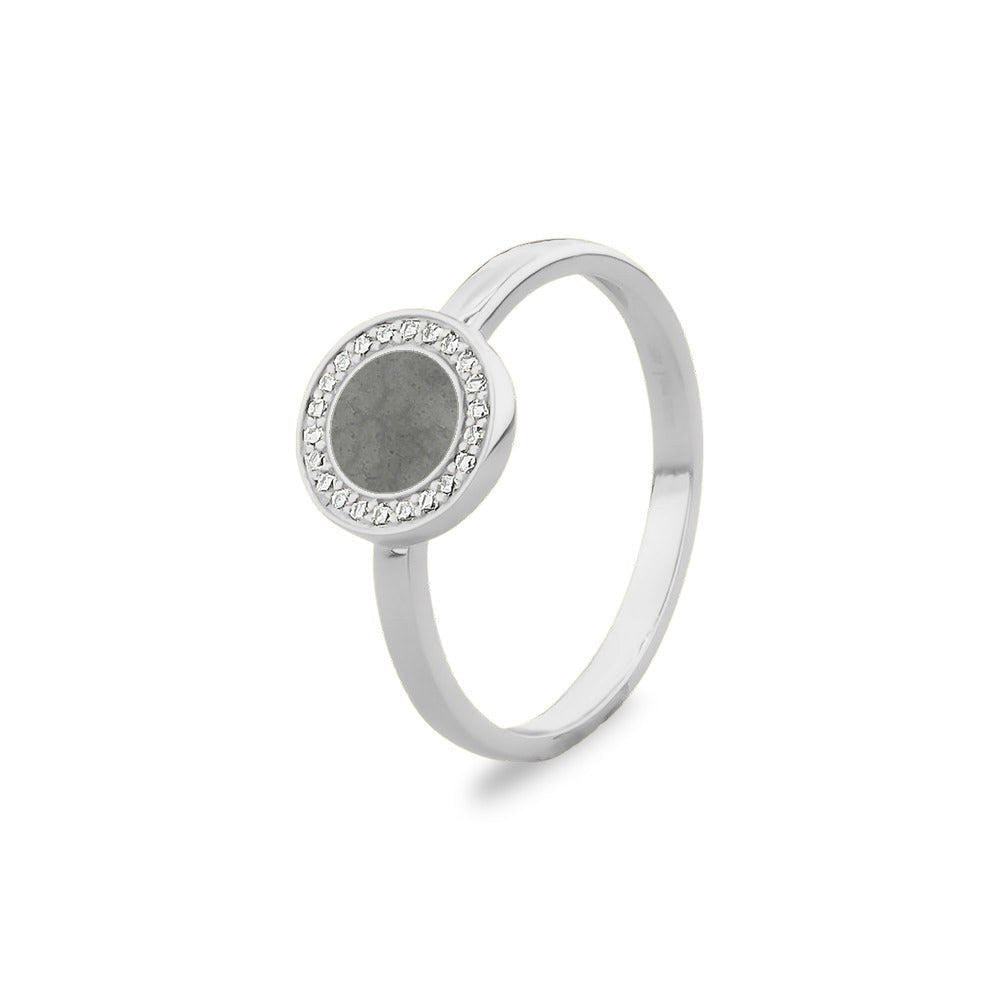See You Diskring voor as met steentjes in goud – RG-056 – afbeelding 50