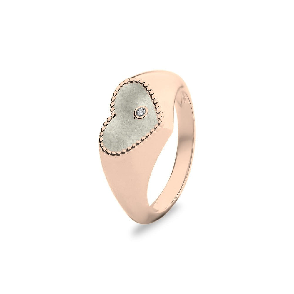 See You Gouden hartring met diamant voor as – RG071 – afbeelding 46