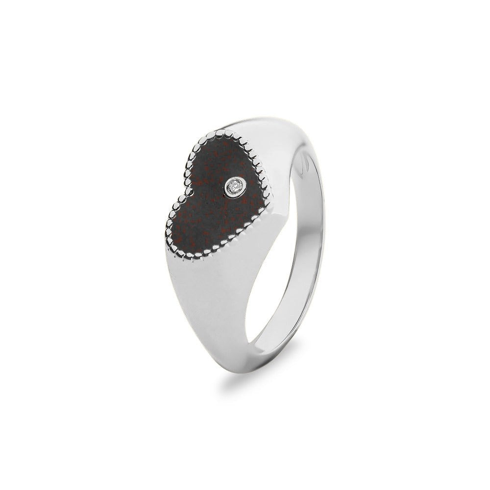 See You Gouden hartring met diamant voor as – RG071 – afbeelding 54