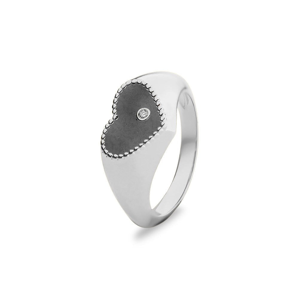 See You Gouden hartring met diamant voor as – RG071 – afbeelding 66