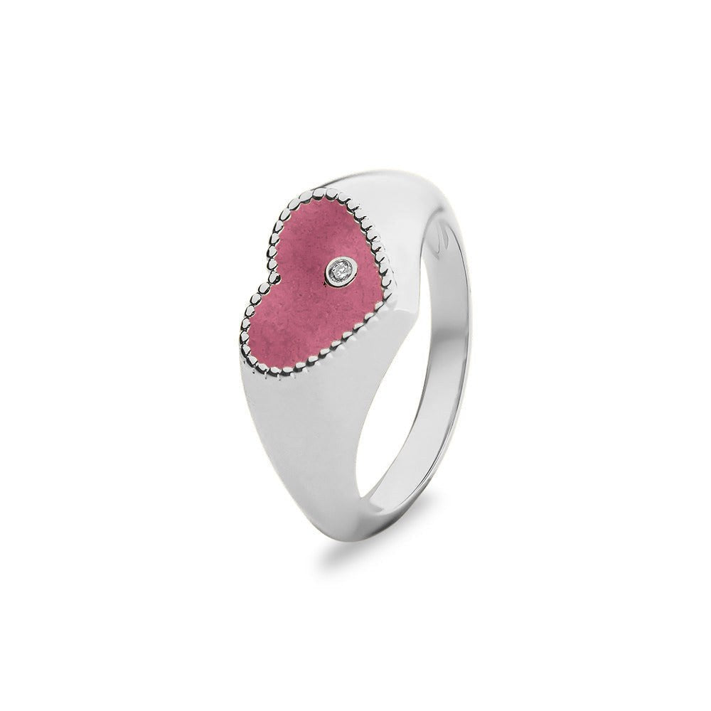 See You Gouden hartring met diamant voor as – RG071 – afbeelding 59