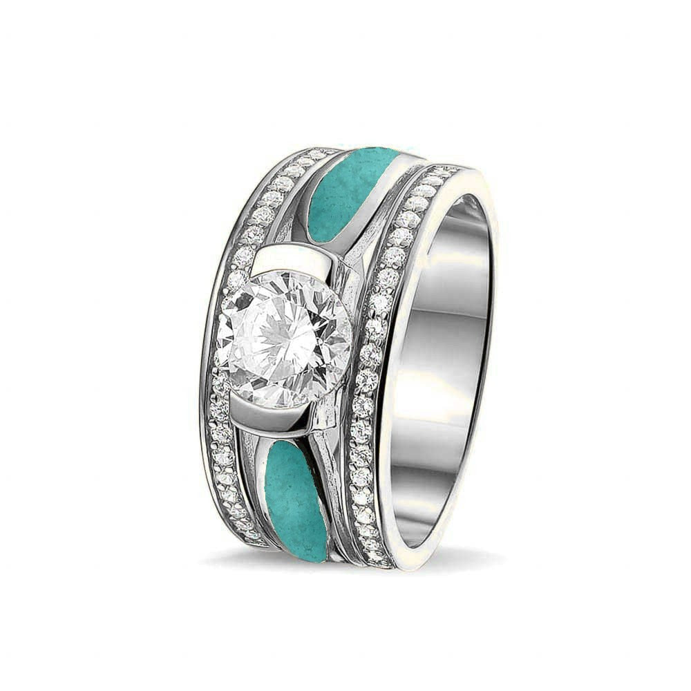 See You Brede ring met twee ascompartimenten in goud – RG-041 – afbeelding 64
