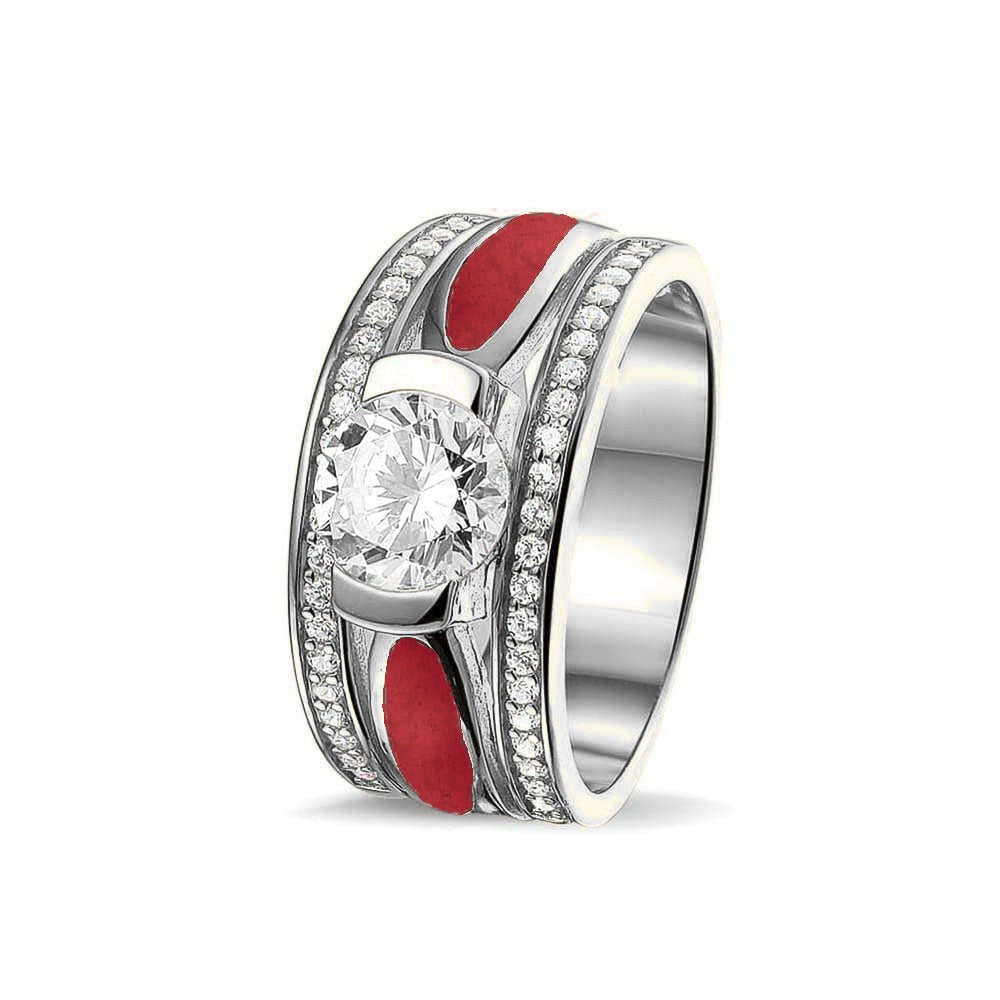 See You Brede ring met twee ascompartimenten in goud – RG-041 – afbeelding 57