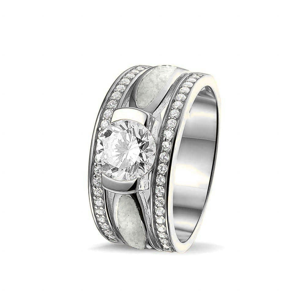See You Brede ring met twee ascompartimenten in goud – RG-041 – afbeelding 53