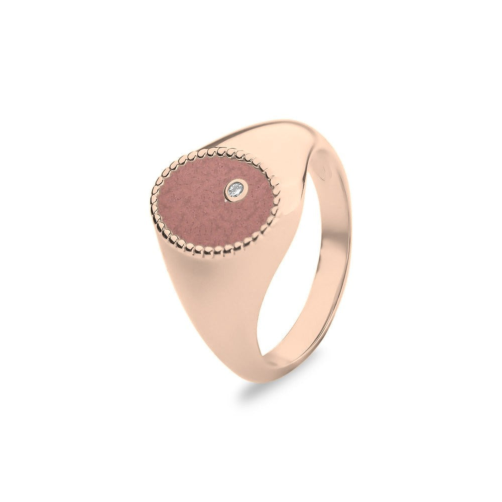 See You Ovale gouden asring met diamant – RG072 – afbeelding 26