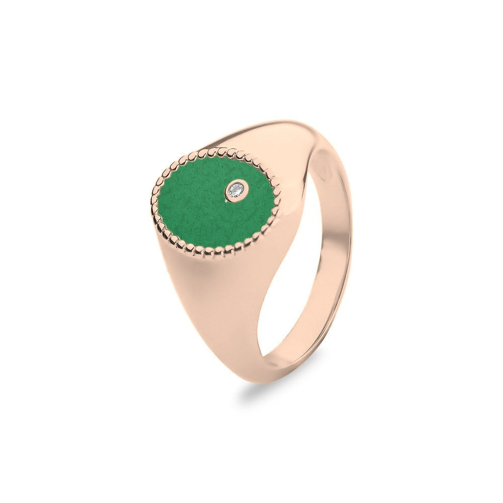 See You Ovale gouden asring met diamant – RG072 – afbeelding 44