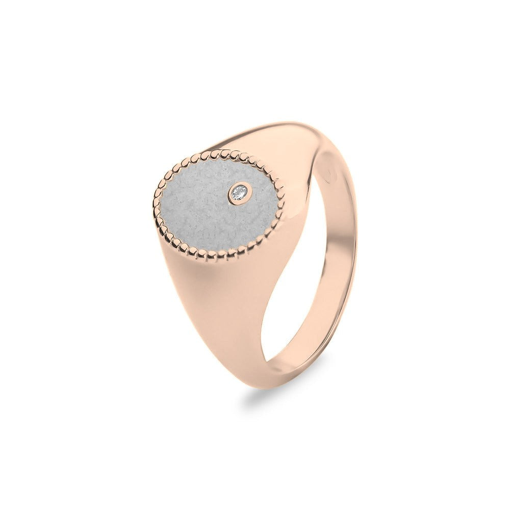 See You Ovale gouden asring met diamant – RG072 – afbeelding 25