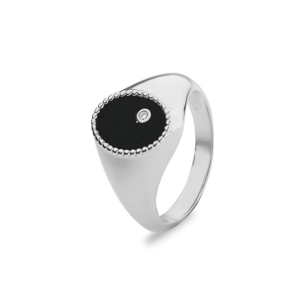 See You Ovale gouden asring met diamant – RG072 – afbeelding 52