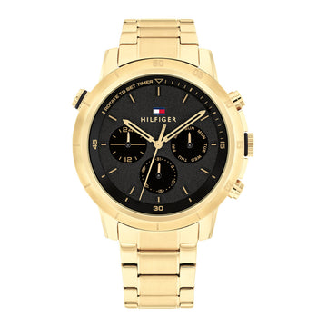 Tommy Hilfiger TH1792109 Horloge Heren Goudkleurig 46mm, exclusief en kwalitatief hoogwaardig. Ontdek nu!