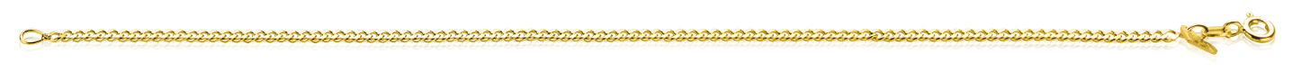 ZINZI 14K Gouden Armband ZGA495 17-19 cm