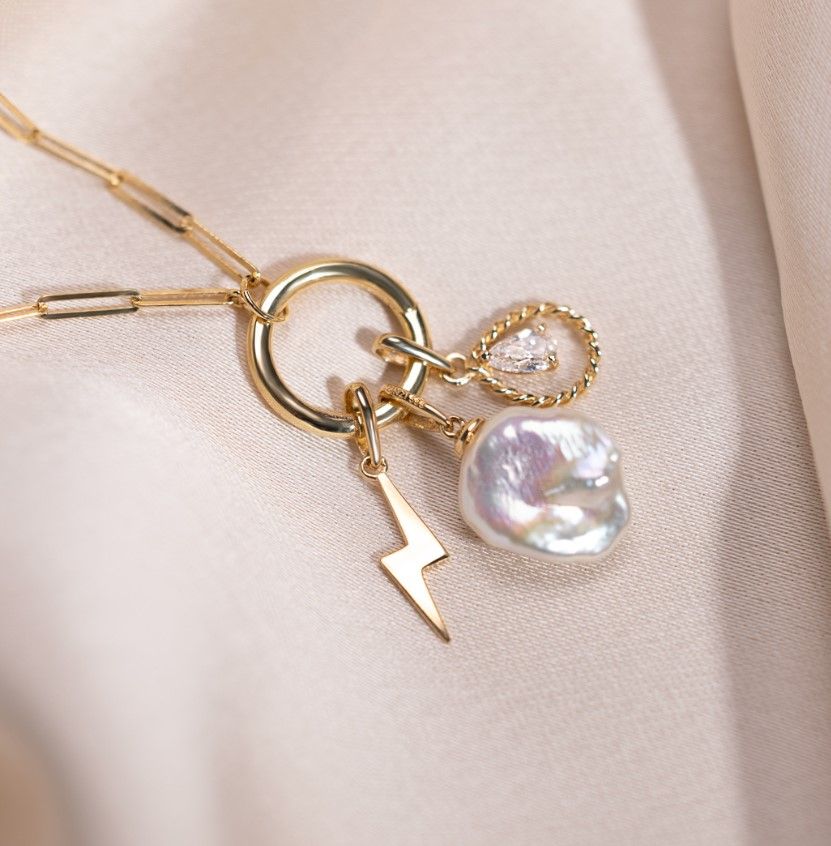 ZINZI 14K Gouden Hanger ZGH402 18mm