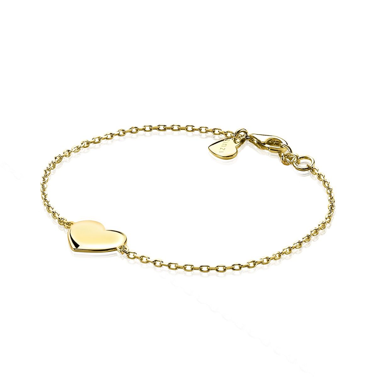 ZINZI Verguld Zilveren Armband 17-20cm - ZIA2346G