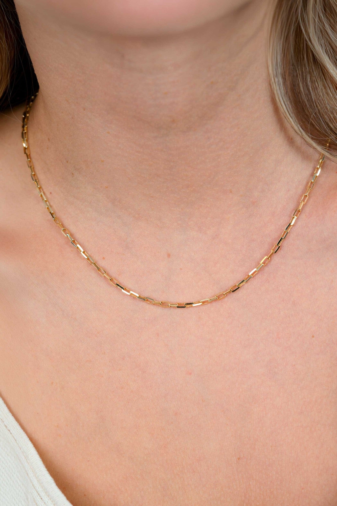 ZINZI Verguld Zilveren Ketting ZIC2845G