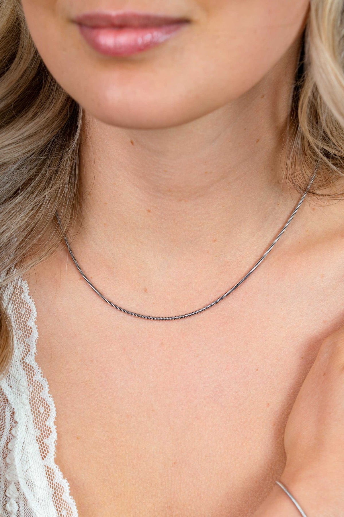 ZINZI Zilveren Ketting ZIC2848