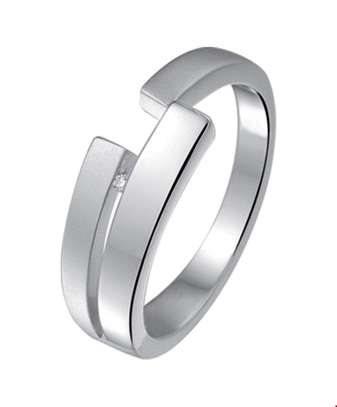 Fantasy Collection Ring diamant zilver - PSN1305009
