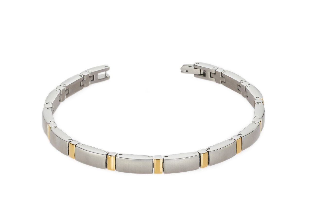 Boccia Titanium Armband 0371-02 Zilverkleurig 210 mm